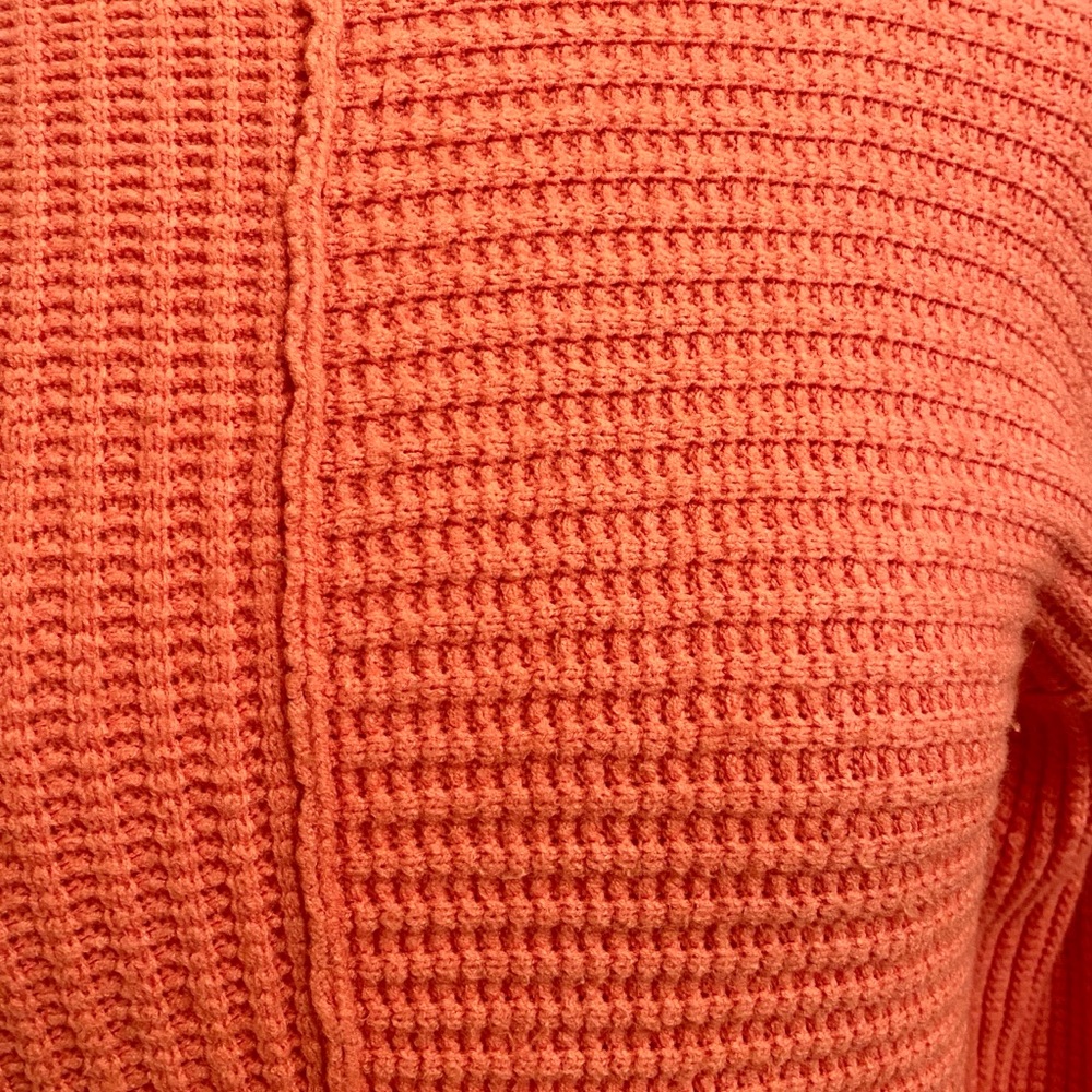 Sonoma Oak Orange SZ S Cozy Cabin Chic Minimalist Everyday Fall Autumn Sweater - Picture 4 of 10